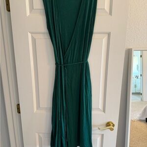 Prana Teal Wrap Dress